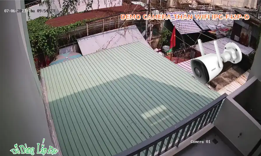IPC-F42P-D sắc nét Wifi Imou