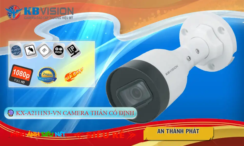 KX-A2111N3-VN sắc nét KBvision
