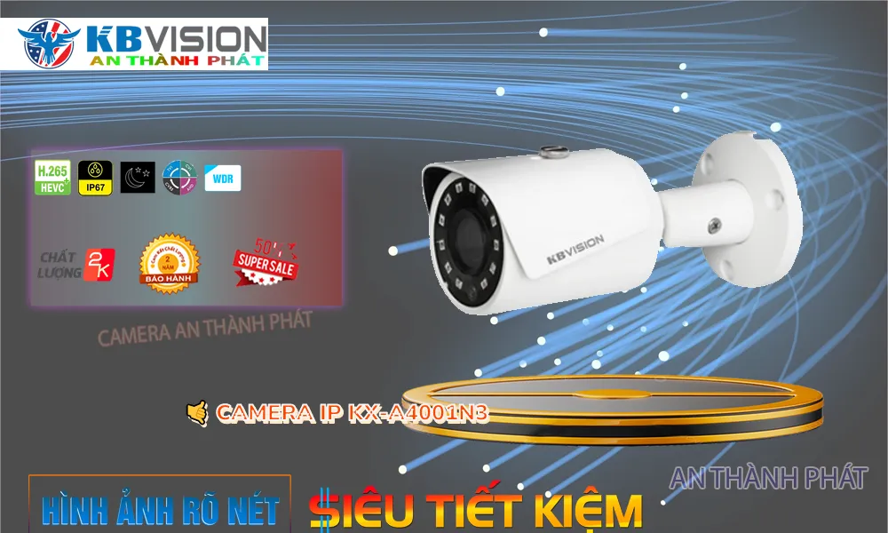 chức năng camera IP Kbvision KX-A4001N3