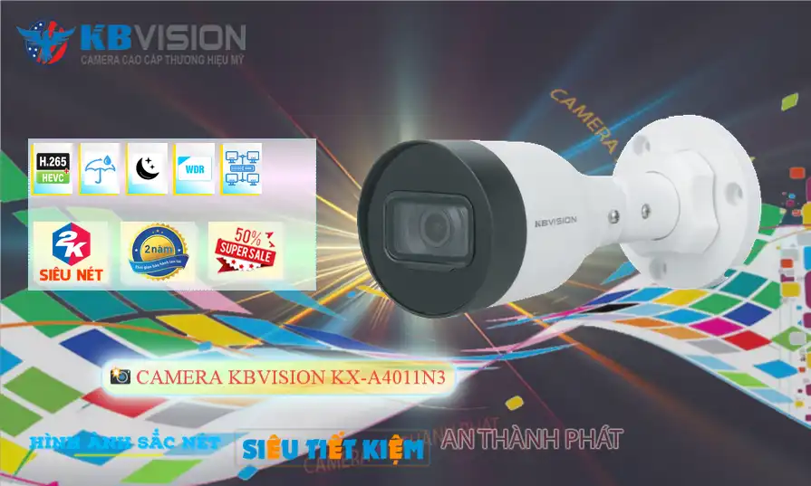 KX-A4011N3 sắc nét KBvision KX-A4011N3 sắc nét KBvision