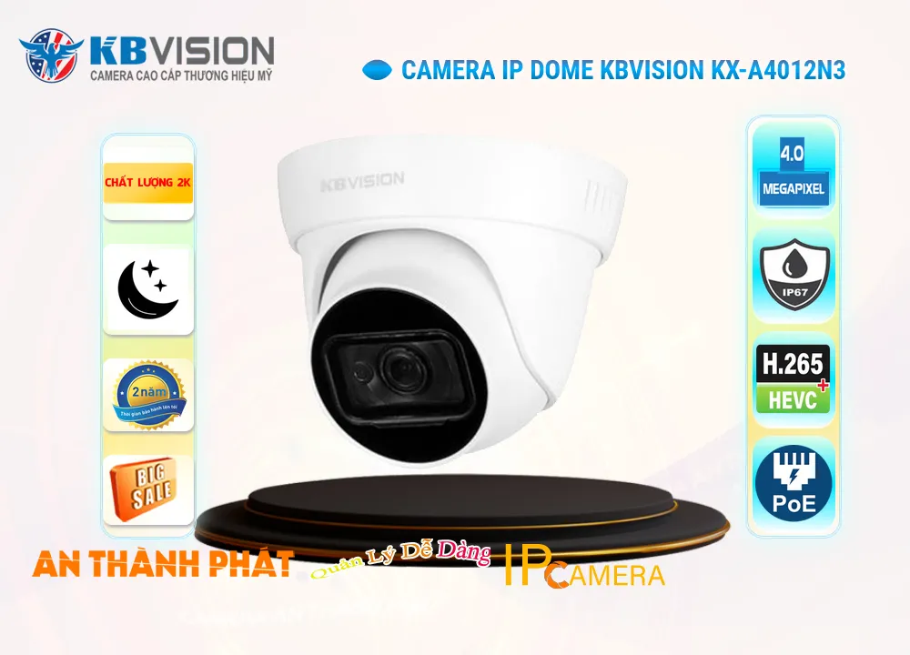 Camera IP Kbvision KX-A4012N3,KX-A4012N3 Giá rẻ,KX A4012N3,Chất Lượng KX-A4012N3,thông số KX-A4012N3,Giá