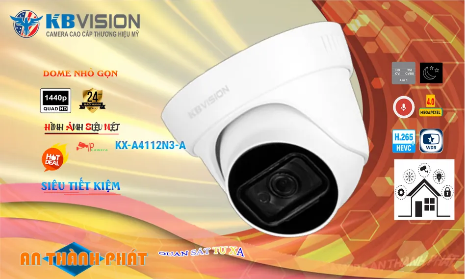 KX-A4112N3-A sắc nét KBvision