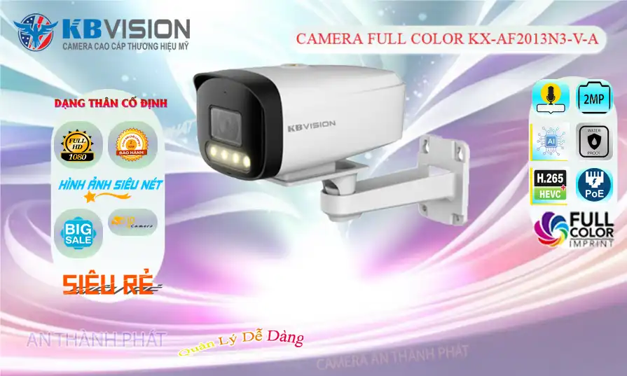 ➠ KX-AF2013N3-V-A sắc nét KBvision ➠ KX-AF2013N3-V-A sắc nét KBvision
