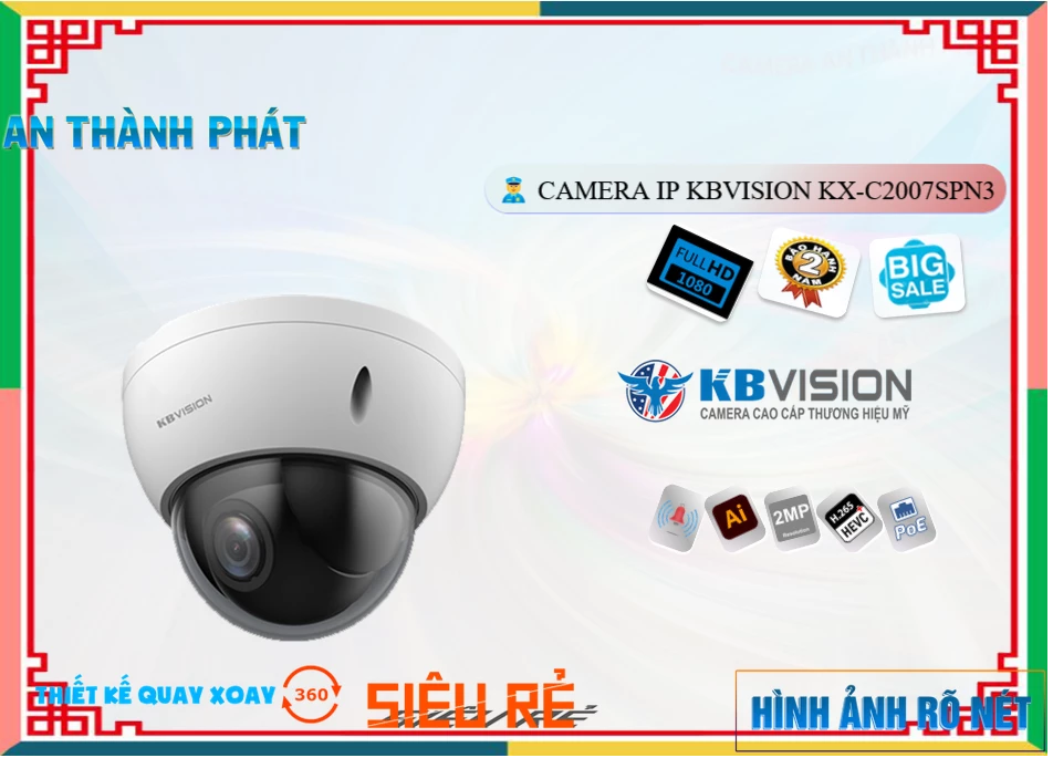 Camera KBvision KX-C2007sPN3,KX C2007sPN3,Giá Bán KX-C2007sPN3,KX-C2007sPN3 Giá Khuyến Mãi,KX-C2007sPN3 Giá