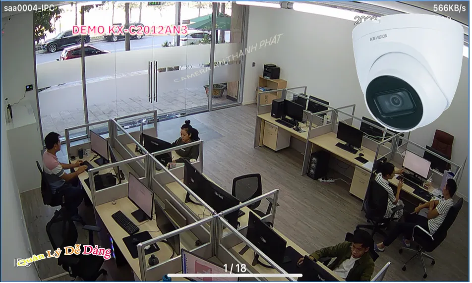 KX-C2012AN3 sắc nét KBvision ➠