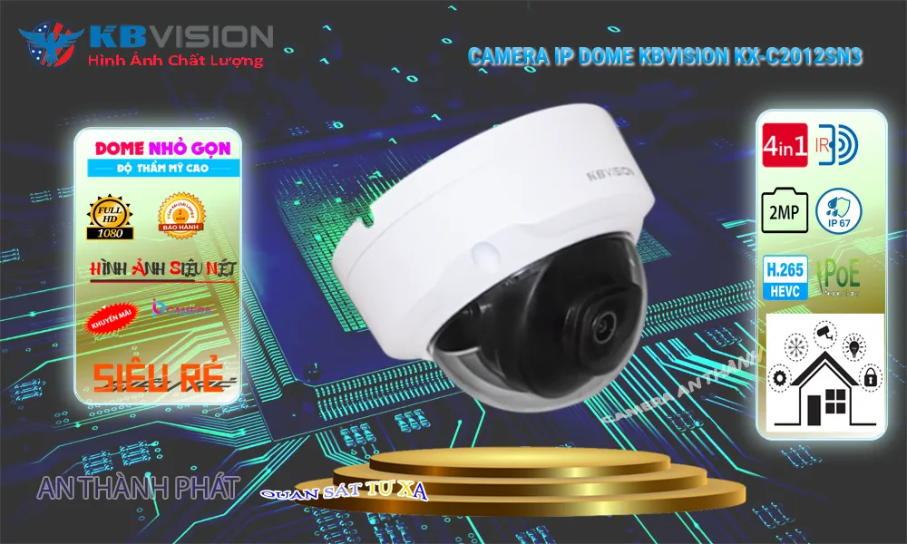 chức năng nổi bật camera IP Kbvision KX-C2012SN3