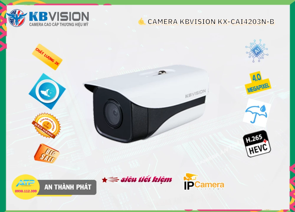 Camera KBvision KX-CAi4203N-B,Chất Lượng KX-CAi4203N-B,KX-CAi4203N-B Công Nghệ Mới,KX-CAi4203N-BBán Giá Rẻ,KX CAi4203N
