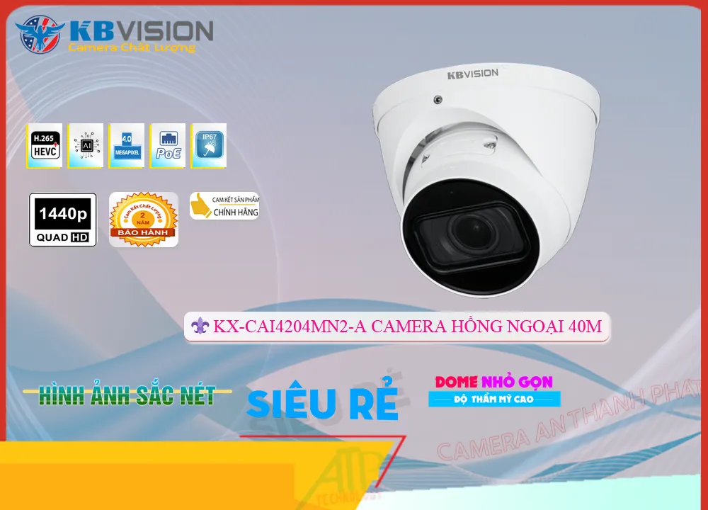 Camera Kbvision KX-CAi4204MN2-A, Chất Lượng KX-CAi4204MN2-A,KX-CAi4204MN2-A Công Nghệ Mới ,KX-CAi4204MN2-ABán Giá Rẻ
