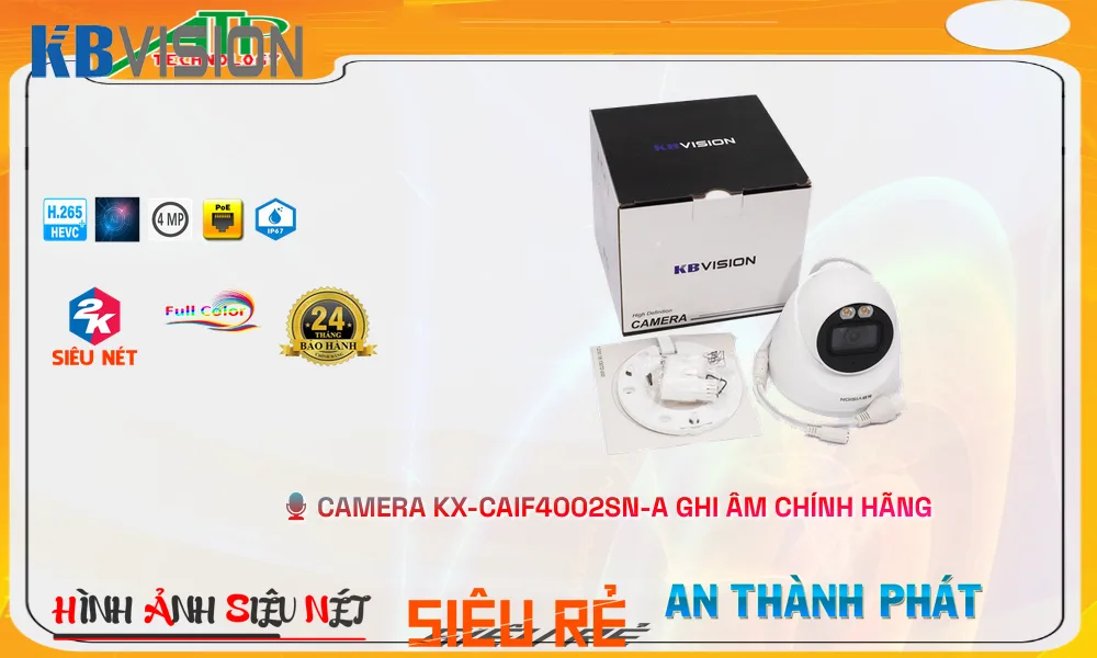 Camera Kbvision KX-CAiF4002SN-A, thông số KX-CAiF4002SN-A,KX-CAiF4002SN-A Giá rẻ ,KX CAiF4002SN A, Chất Lượng