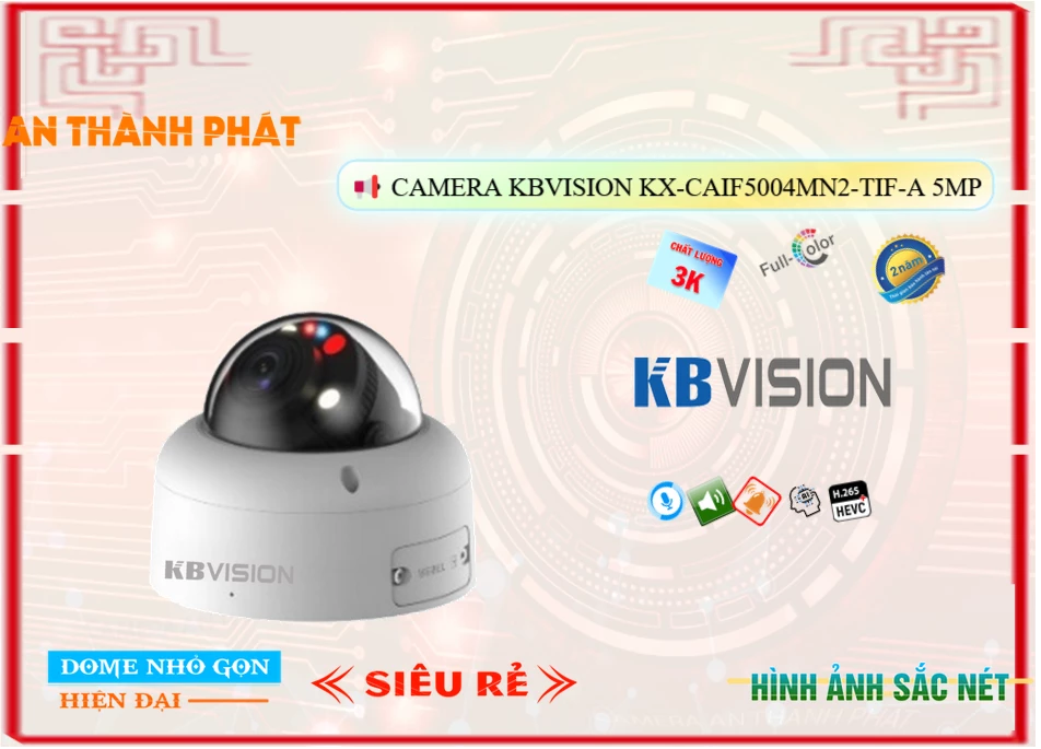 Camera Kbvision KX-CAiF5004MN2-TiF-A,thông số KX-CAiF5004MN2-TiF-A,KX-CAiF5004MN2-TiF-A Giá rẻ,KX CAiF5004MN2 TiF
