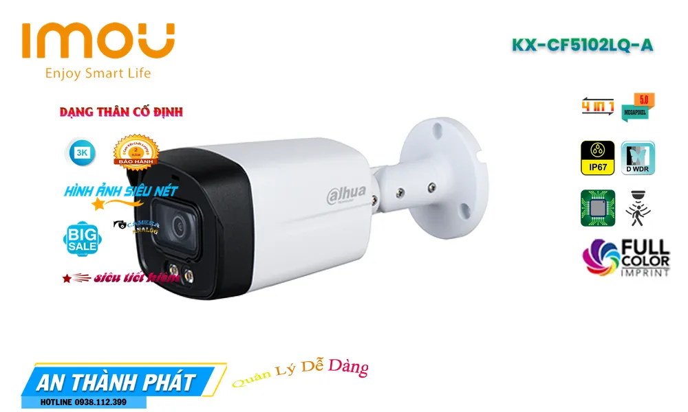 KX-CF5102LQ-A sắc nét KBvision ➠