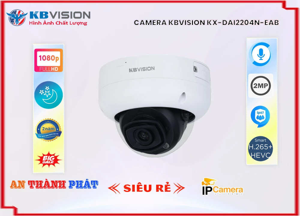 Camera KBvision KX-DAi2204N-EAB,KX-DAi2204N-EAB Giá rẻ,KX-DAi2204N-EAB Giá Thấp Nhất,Chất Lượng