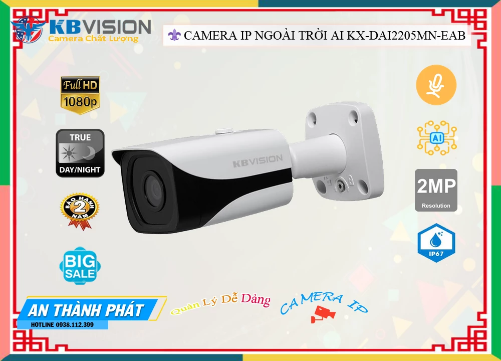 Camera KBvision KX-DAi2205MN-EAB,Chất Lượng KX-DAi2205MN-EAB,KX-DAi2205MN-EAB Công Nghệ Mới,KX-DAi2205MN-EABBán Giá