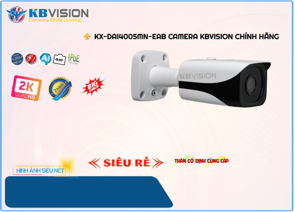 Camera KBvision KX-DAi4005MN-EAB,thông số KX-DAi4005MN-EAB,KX-DAi4005MN-EAB Giá rẻ,KX DAi4005MN EAB,Chất Lượng