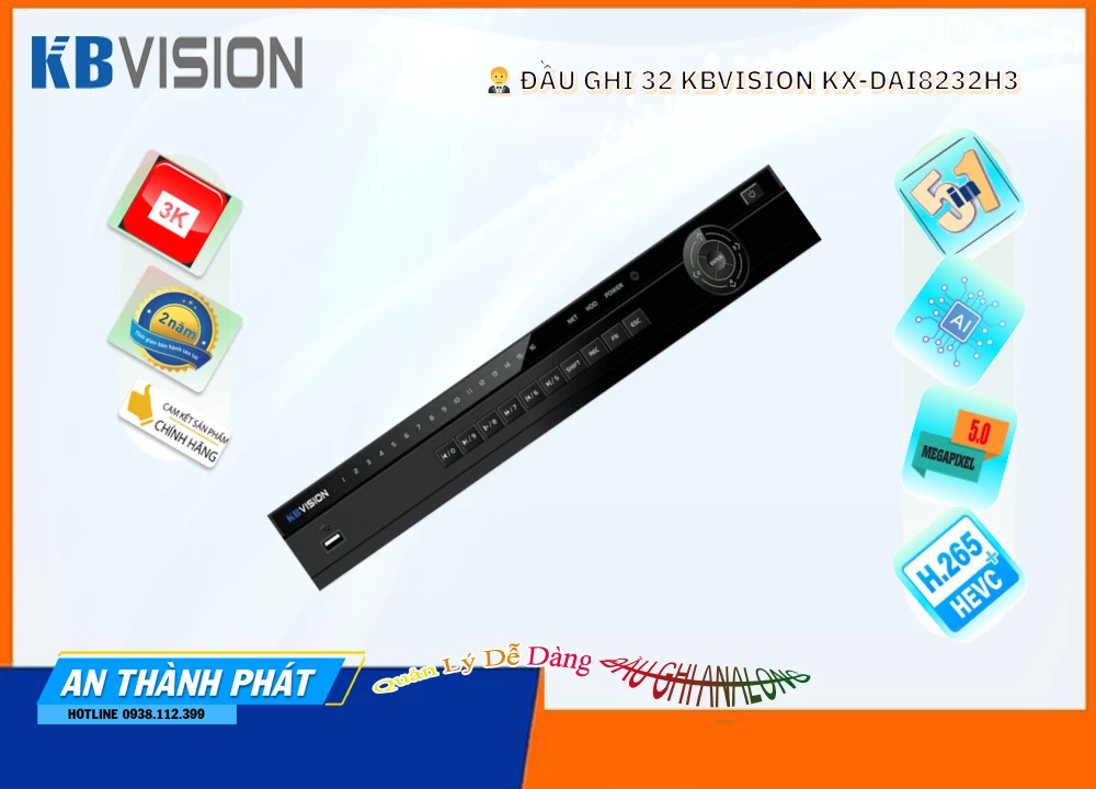 Đầu Ghi Kbvision KX-DAi8232H3,Giá KX-DAi8232H3,phân phối KX-DAi8232H3,KX-DAi8232H3Bán Giá Rẻ,KX-DAi8232H3 Giá Thấp