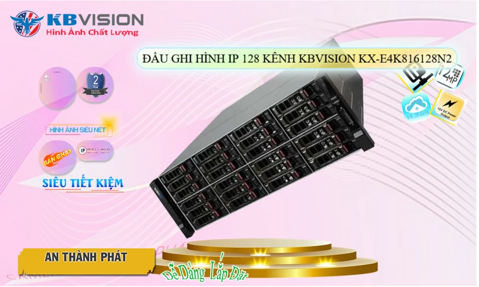 Đầu Ghi Camera  KBvision KX-E4K816128N2 Mẫu Đẹp