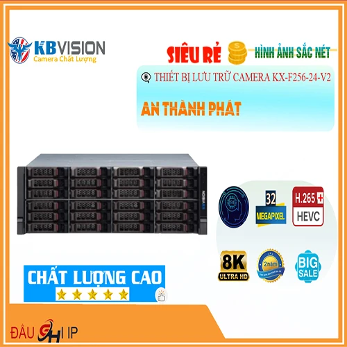 KX-F256-24-V2,Giá giá sỉ KX-F256-24-V2,KX-F256-24-V2 Giá chiết khấu,Bán giá rẻ KX-F256-24-V2 Đầu ghi Camera KBvision Chức Năng Cao Cấp 