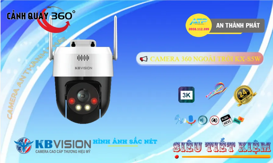 Camera Wifi KBvision KX-S5W Camera Wifi KBvision KX-S5W