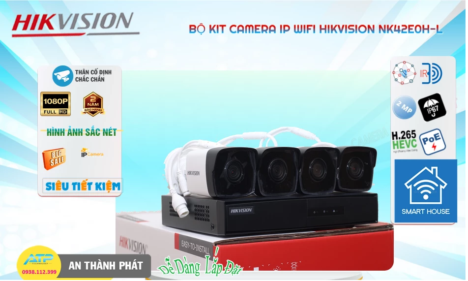 NK42E0H-L Camera  Hikvision Giá rẻ