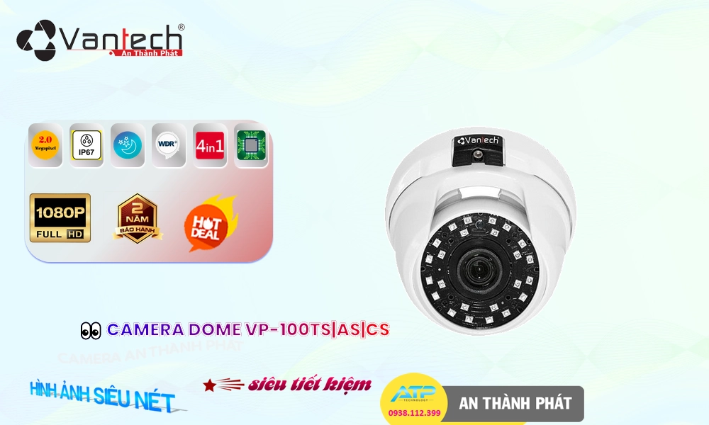 Camera VP-100TS|AS|CS Hồng Ngoại