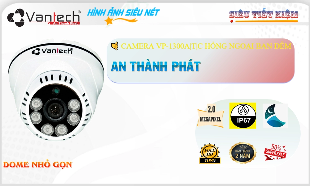 VP-1300A|T|C Camera VanTech Công Nghệ Mới,Giá VP-1300A|T|C,VP-1300A|T|C Giá Khuyến Mãi,bán VP-1300A|T|C, HD Anlog