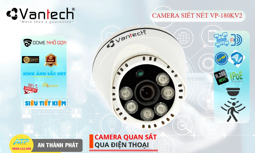 VP-180KV2 Camera VanTech Giá tốt ❂ VP-180KV2 Camera VanTech Giá tốt ❂