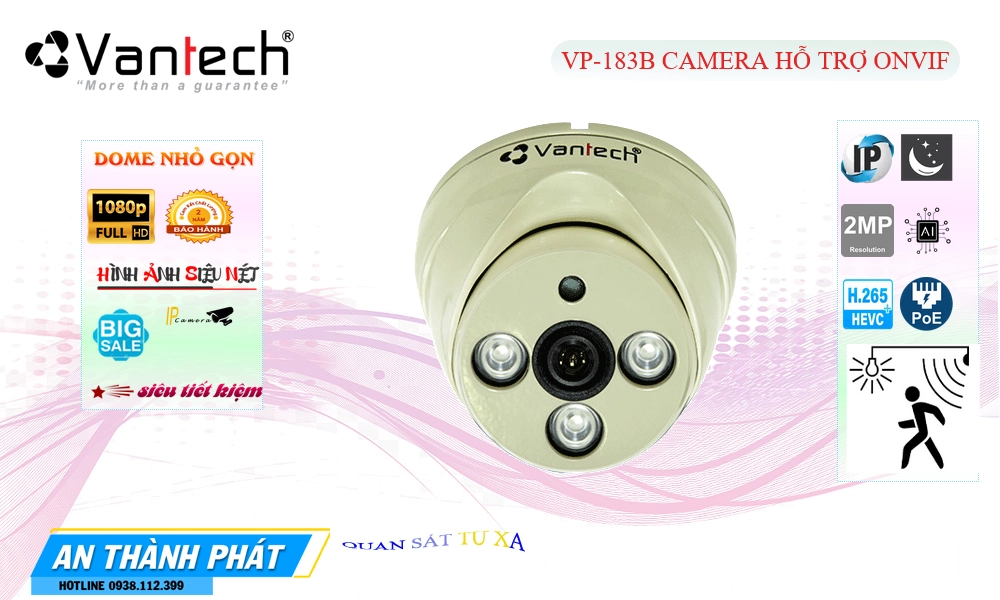 Camera VanTech VP-183B Tiết Kiệm
