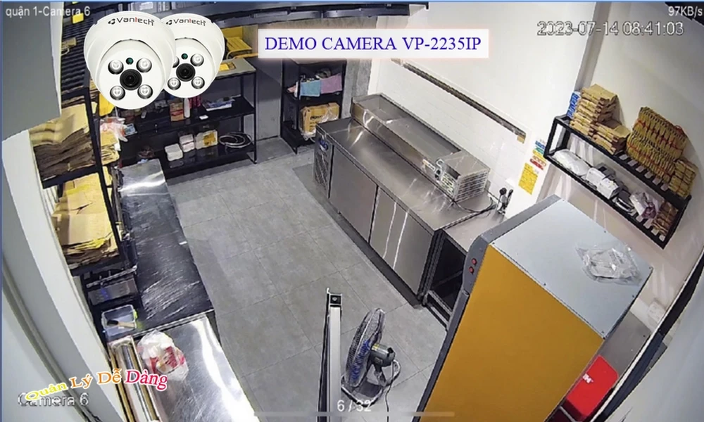 Camera VanTech VP-2235IP Tiết Kiệm