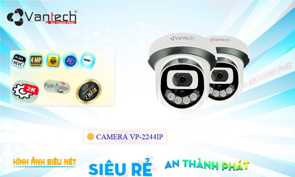 VP-2244IP Ip POE Sắc Nét Camera Giám Sát Chức Năng Cao Cấp VP-2244IP Ip POE Sắc Nét Camera Giám Sát Chức Năng Cao Cấp