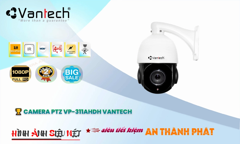 VP-311AHDH Camera VanTech Giá tốt