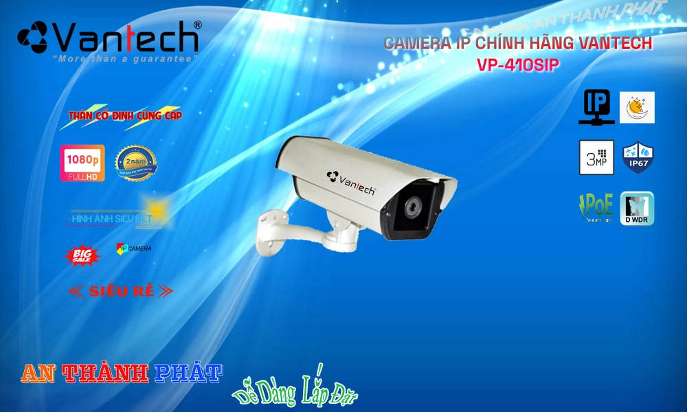 Camera An Ninh VanTech VP-410SIP Giá tốt