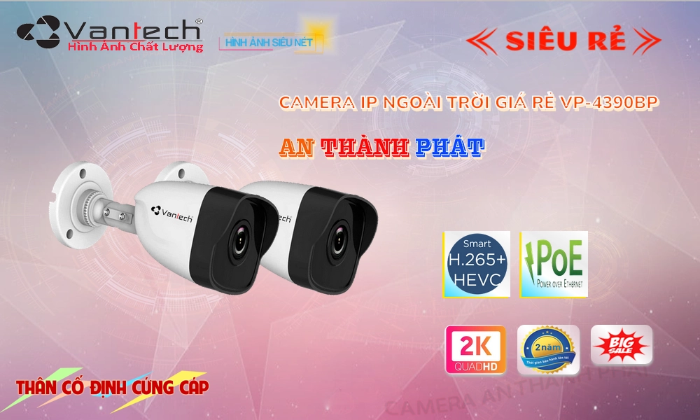 VP-4390BP Camera VanTech Công Nghệ Mới VP-4390BP Camera VanTech Công Nghệ Mới