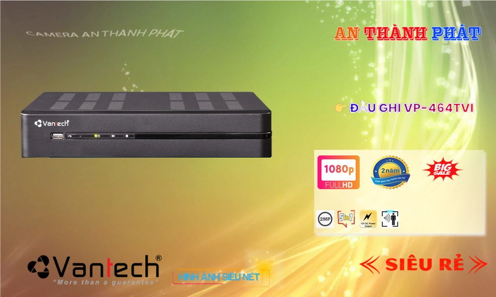 Đầu Thu VanTech VP-464TVI Đầu Thu VanTech VP-464TVI