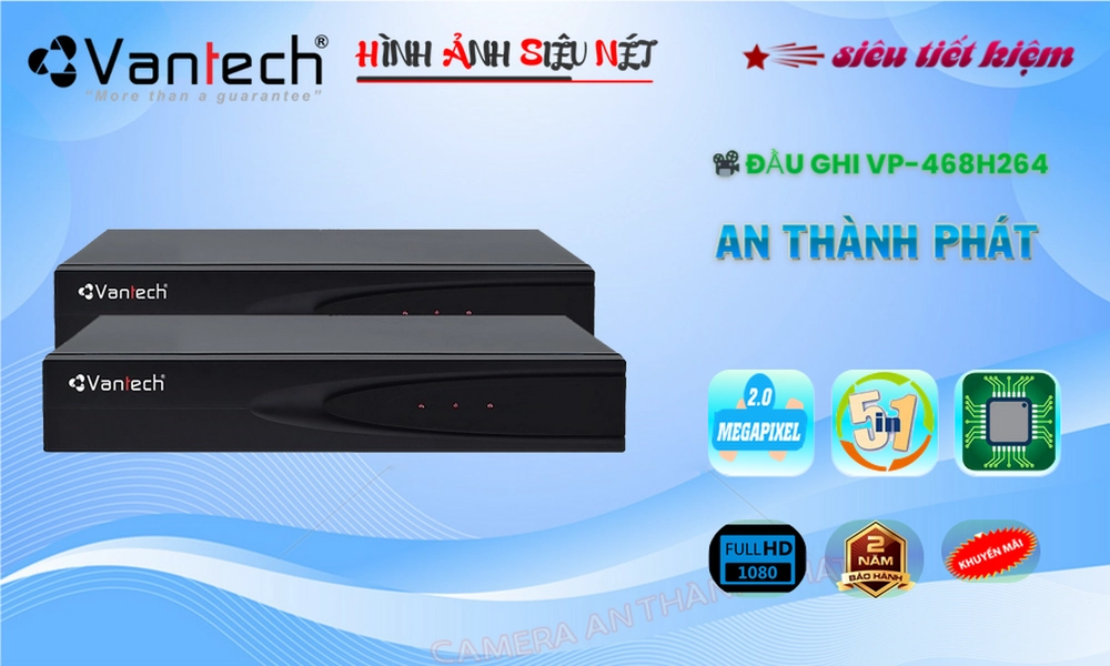 VP-468H264 Đầu Thu VanTech