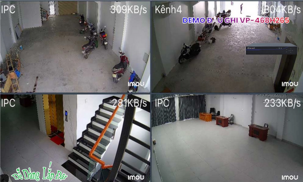 VP-468H265 Đầu Thu Siêu Nét