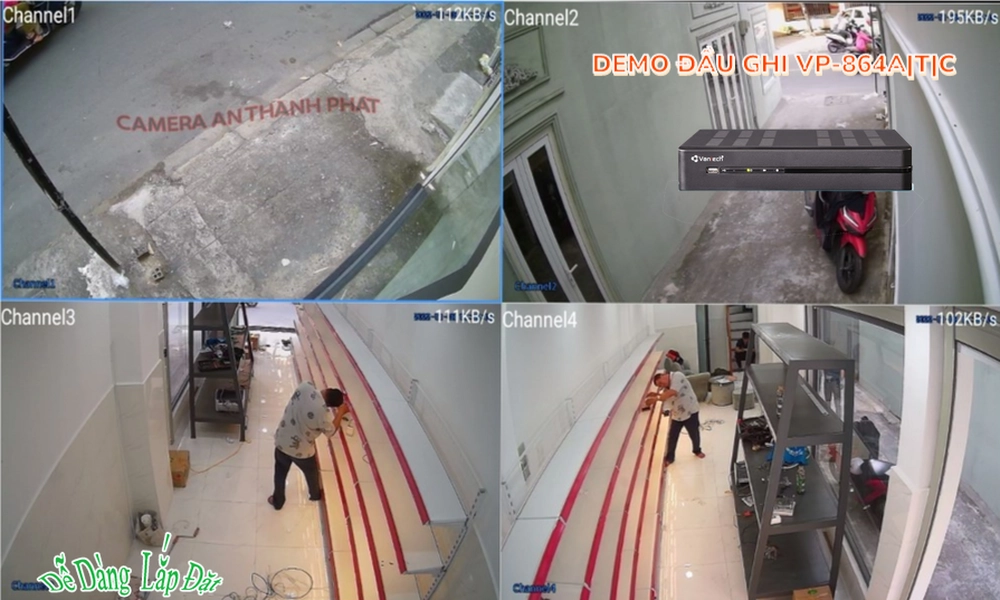 Đầu Thu KTS VanTech VP-864A|T|C Đang giảm giá ✴