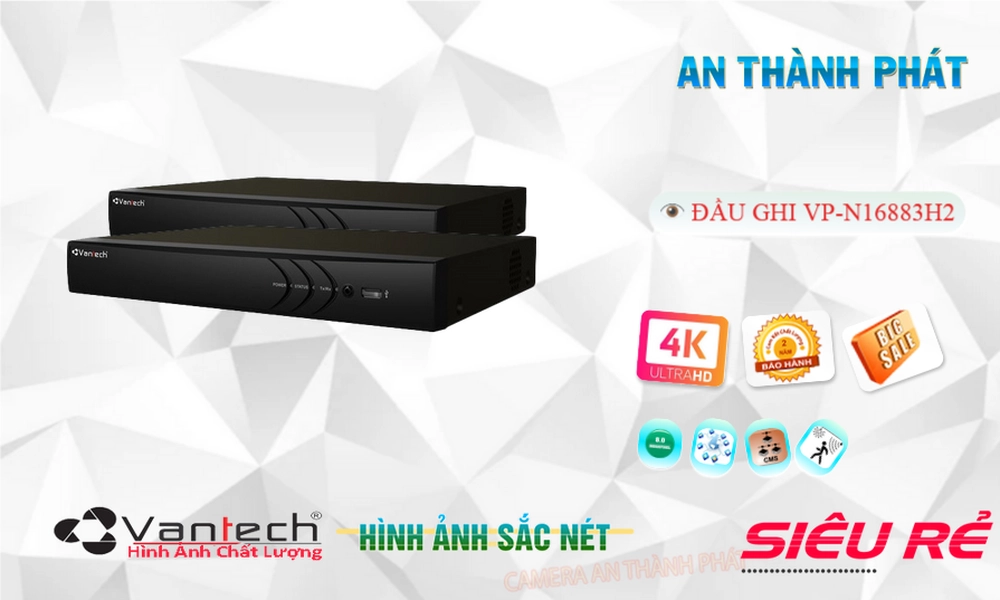 VP-N16883H2 VanTech Thiết kế Đẹp
