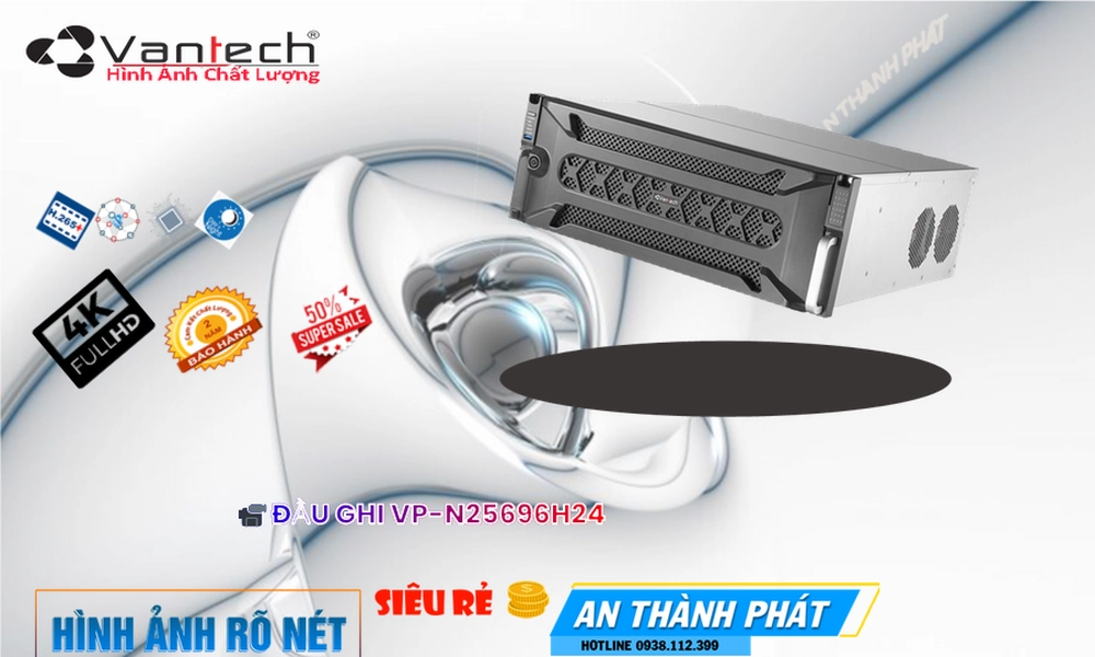 Đầu Thu VanTech VP-N25696H24