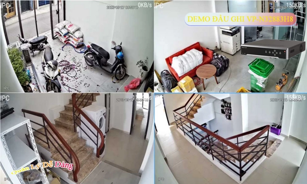 Đầu Thu VP-N32883H8 Thương Hiện Vantech