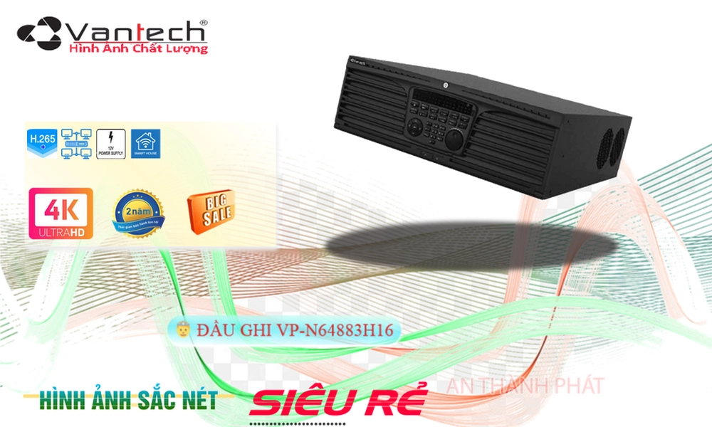 Đầu Ghi VanTech Giá rẻ VP-N64883H16