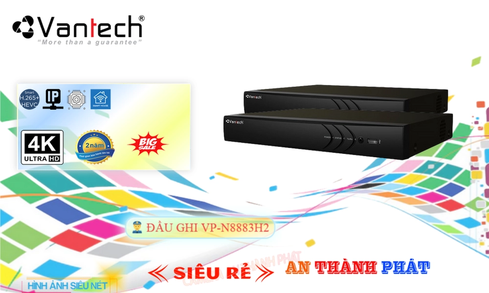 Đầu Thu VP-N8883H2 Công Nghệ Cao