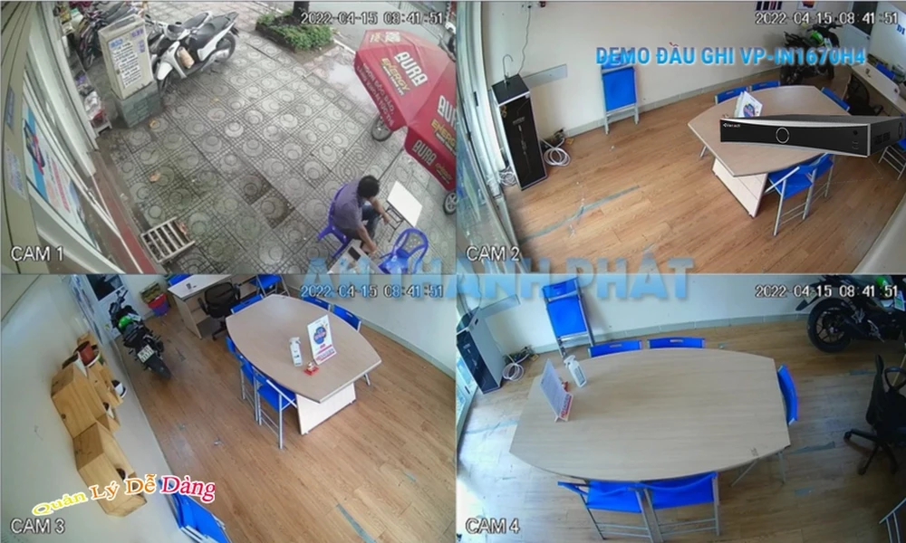Đầu Ghi VanTech Chất Lượng VP-iN1670H4 Đầu Ghi VanTech Chất Lượng VP-iN1670H4