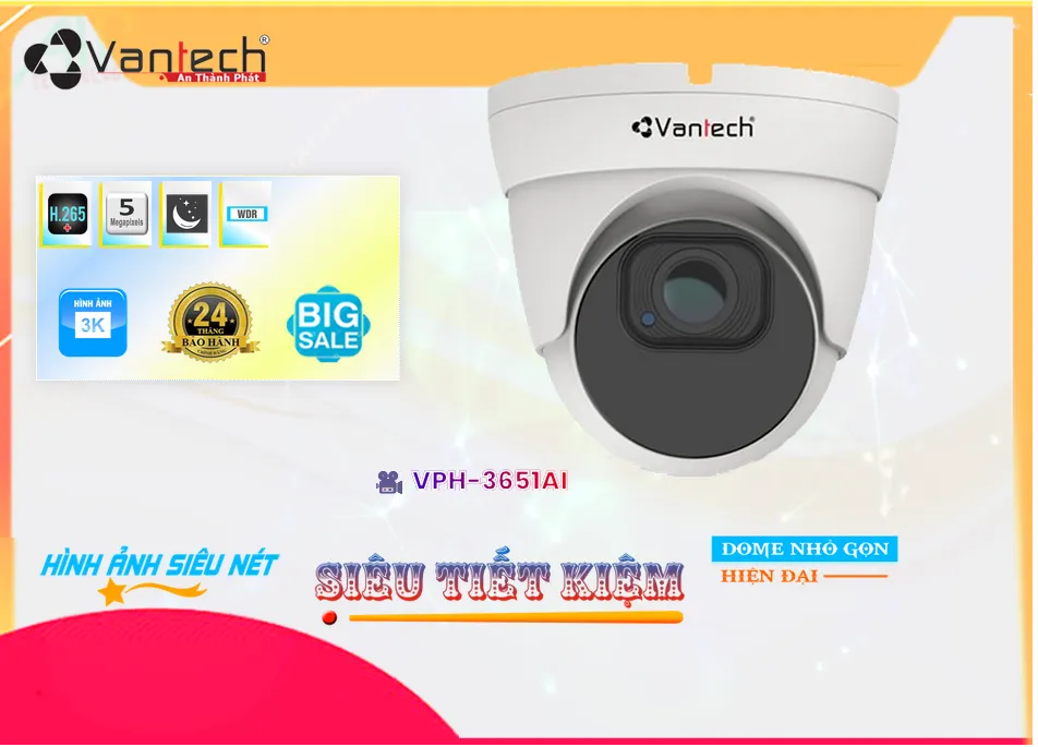 Camera VanTech VPH-3652AI,VPH 3652AI,Giá Bán VPH-3652AI,VPH-3652AI Giá Khuyến Mãi,VPH-3652AI Giá rẻ,VPH-3652AI Công