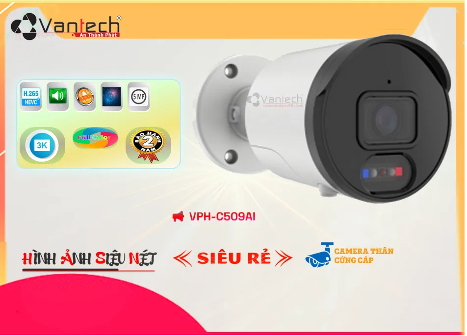 Camera VanTech VPH-C509AI,VPH-C509AI Giá rẻ,VPH-C509AI Giá Thấp Nhất,Chất Lượng VPH-C509AI,VPH-C509AI Công Nghệ