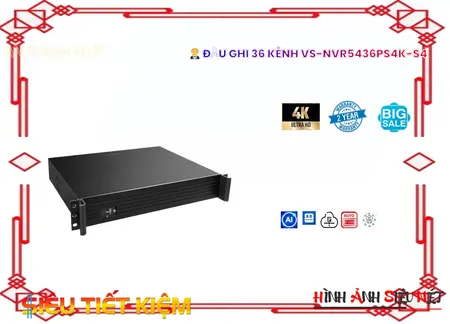 VS NVR5436PS4K S4,Đầu Ghi Visioncop VS-NVR5436PS4K-S4,Chất Lượng VS-NVR5436PS4K-S4,Giá VS-NVR5436PS4K-S4,phân phối