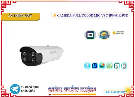 Camera Visioncop VSC-IP0461R-PSD,Giá VSC-IP0461R-PSD,VSC-IP0461R-PSD Giá Khuyến Mãi,bán VSC-IP0461R-PSD, IP