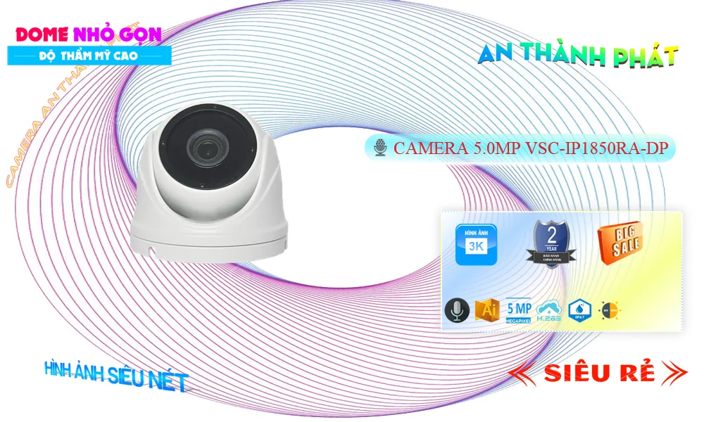 Camera Visioncop VSC-IP1850RA-DP