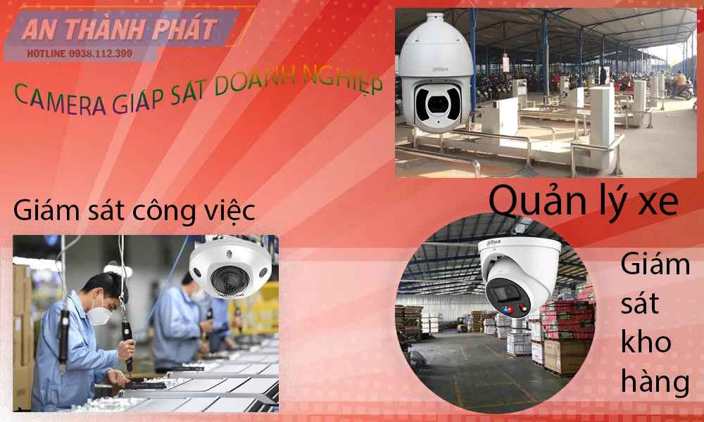 camera giáp sát doanh nghiệp