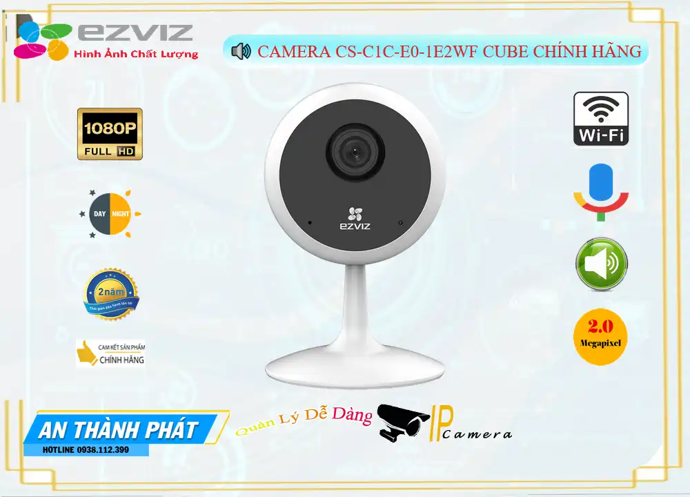 Camera EZVIZ CS C1C E0 1E2WF,CS-C1C-E0-1E2WF Giá rẻ,CS-C1C-E0-1E2WF Giá Thấp Nhất,Chất Lượng