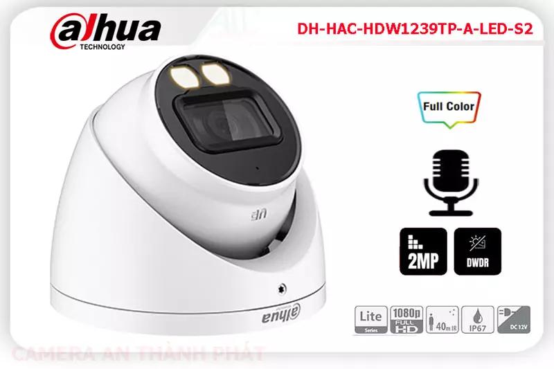 Camera dahua DH-HAC-HDW1239TP-A-LED-S2,Giá DH-HAC-HDW1239TP-A-LED-S2,phân phối